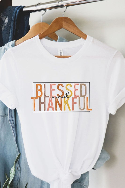 Blessed and Thankful Graphic Tee